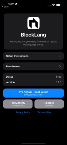 BlockLang screenshot