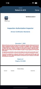 FAA IA Rating Study screenshot