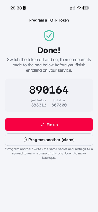 TOKEN2 NFC Burner Screenshot 8 of 10