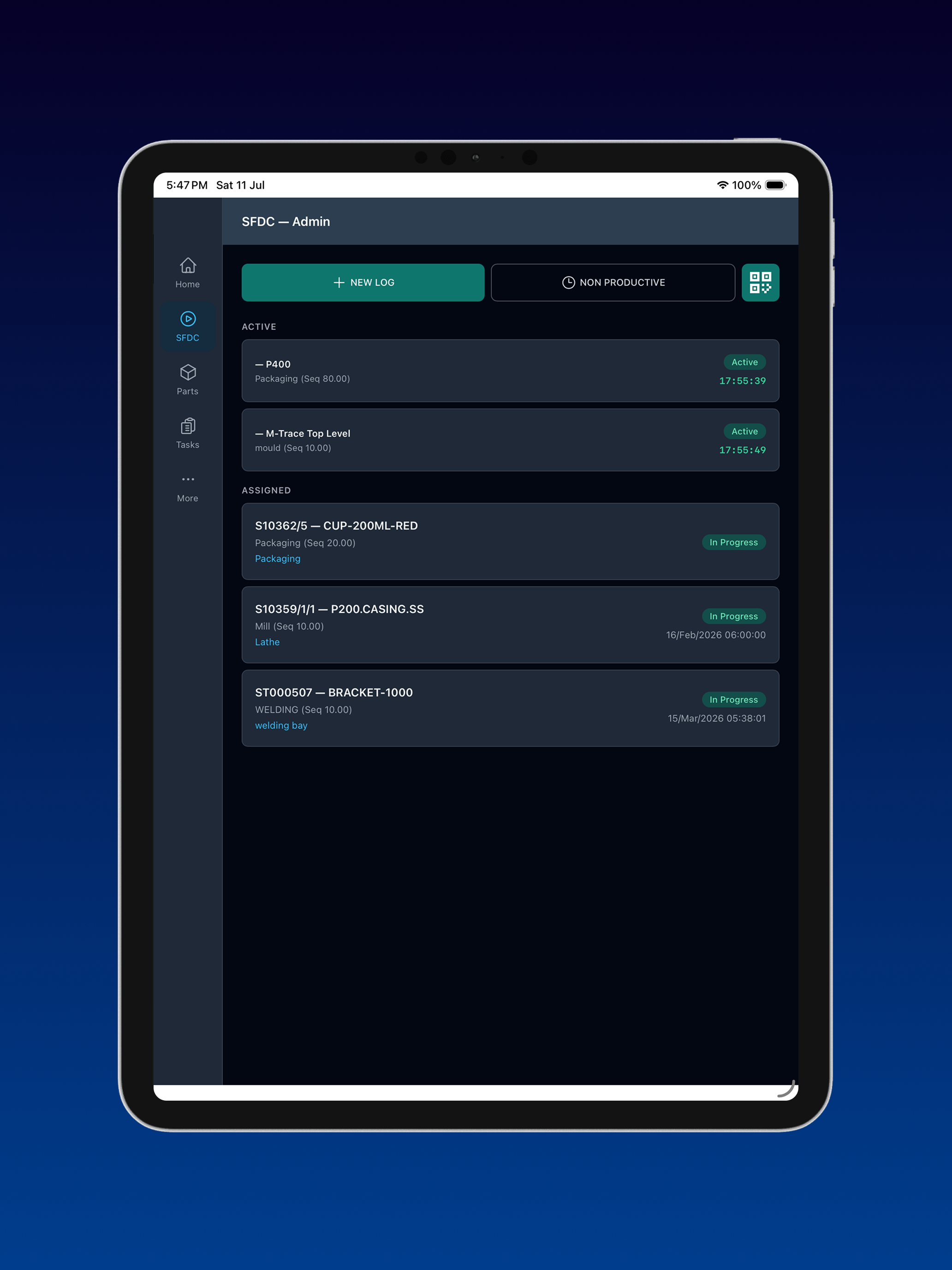 Fraction ERP screenshot 7