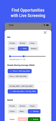Finexlo: 美股提醒与分析 screenshot