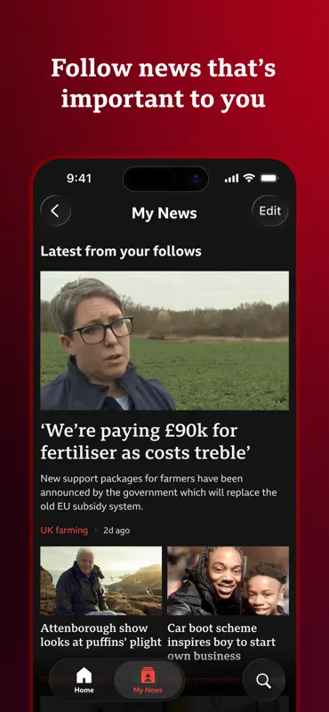 BBC News - UK & World Stories screenshot 5 of 6