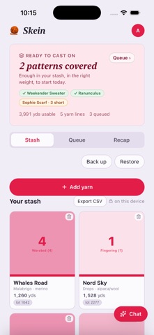 Oriora Skein iPhone screenshot