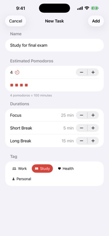 Pomoro – Focus Timer Screenshot 5 of 6