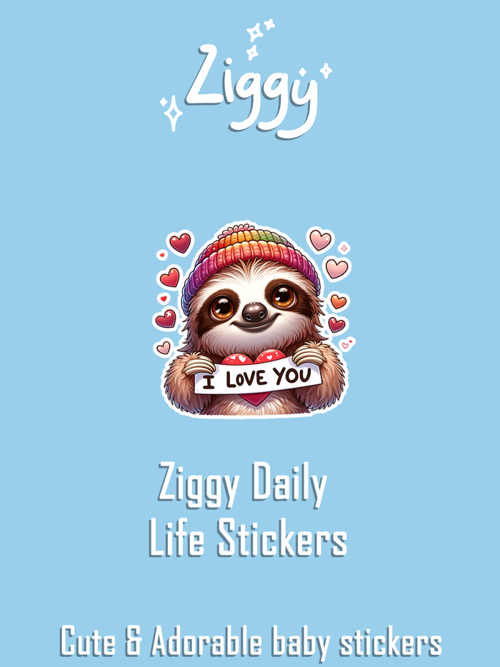 Ziggy, Cute Koala Stickers