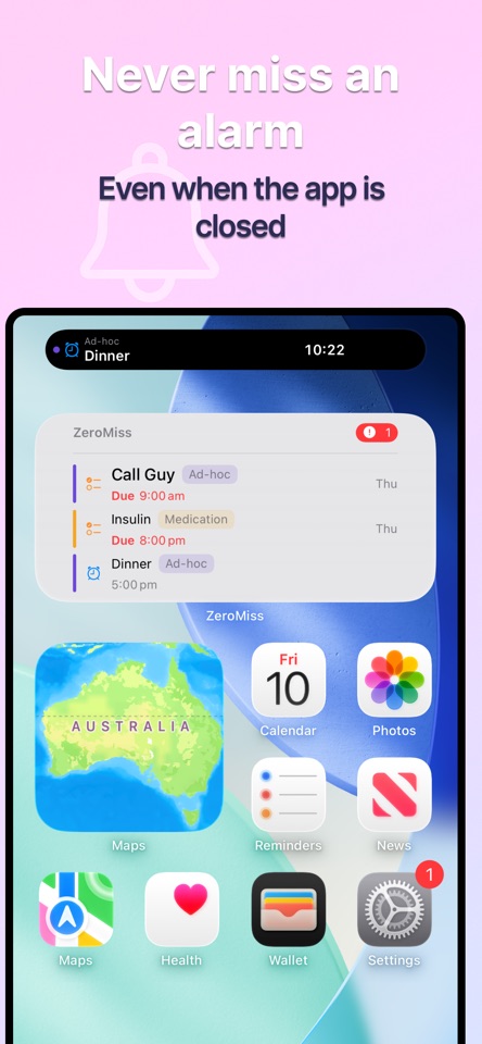 ZeroMiss: Smart Alarms screenshot 9