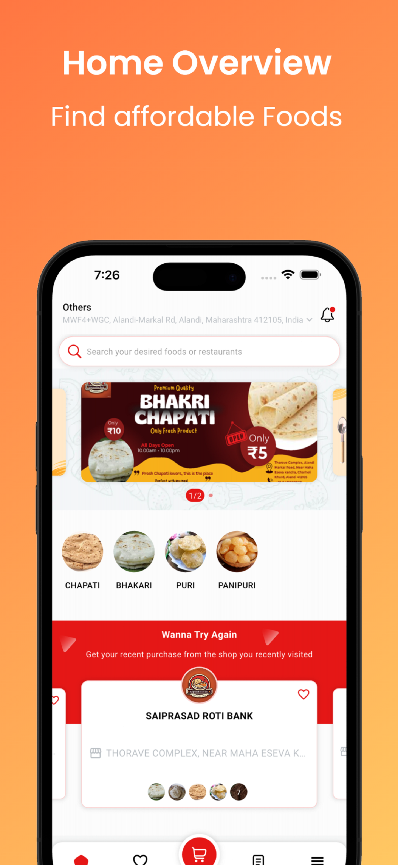 Saiprasad Roti Bank screenshot 2