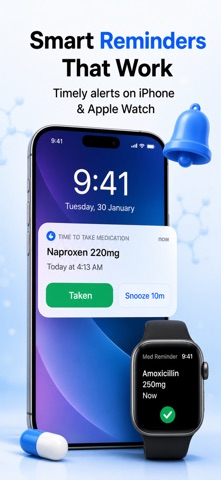 Pill Reminder Vitamin Tracker Screenshot 3 of 9