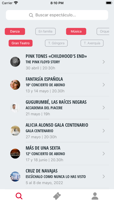 IMAE - Teatros de Córdoba Screenshot