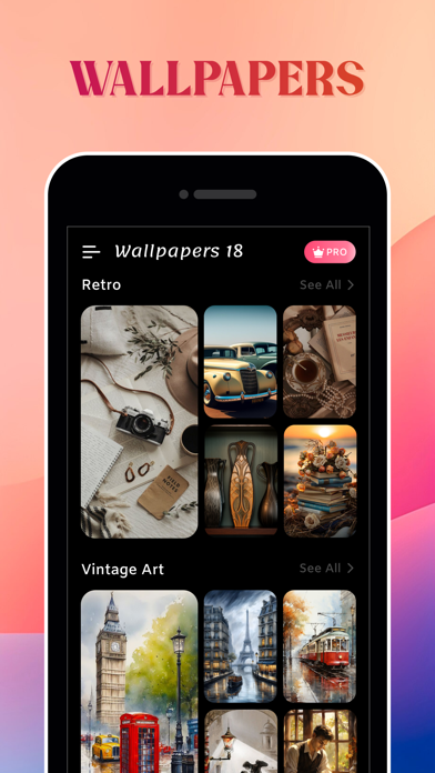 Wallpapers 18 - Retro Themes Screenshot