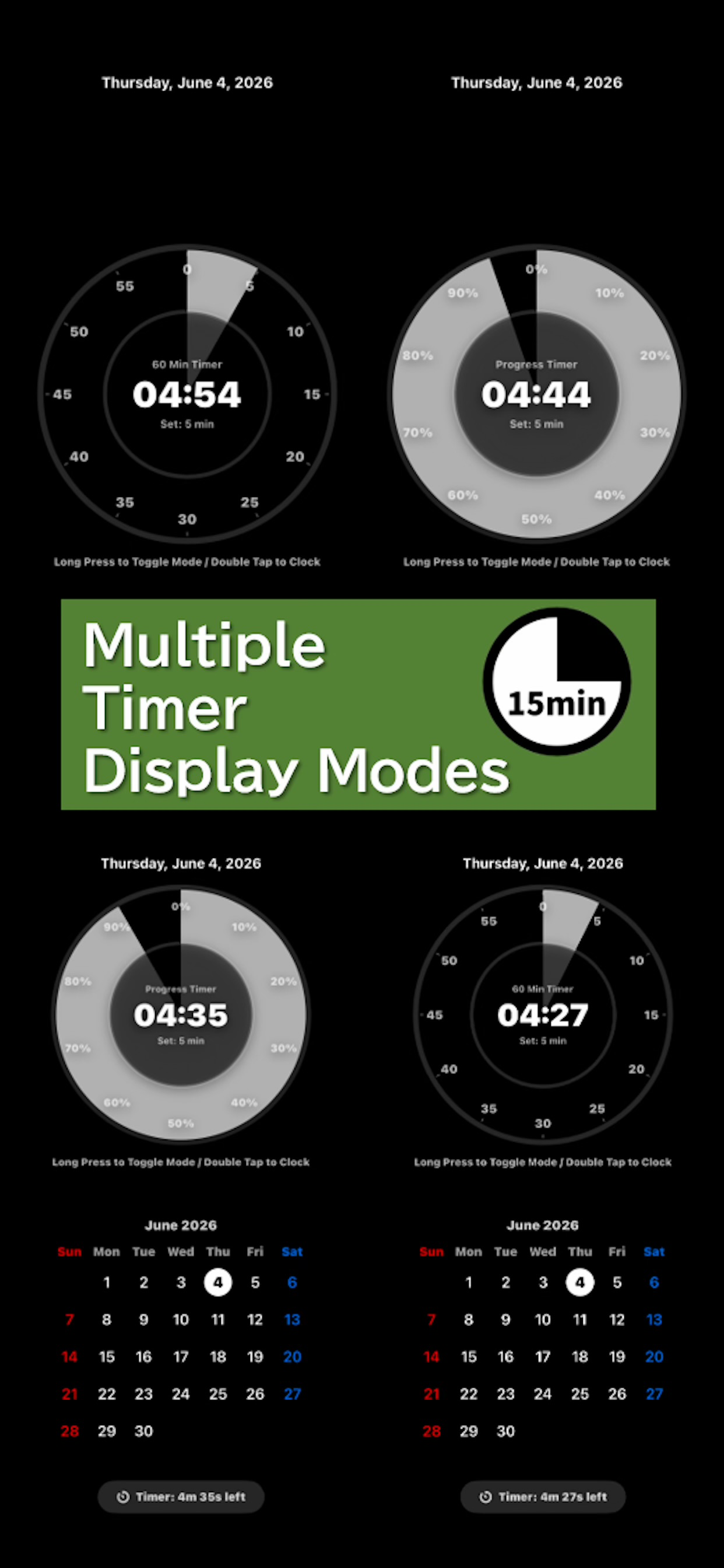 Roomy Clock - Timer & Alarm