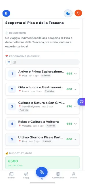 BuildYourTrips screenshot 1