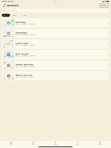 GPS Tracks - MyGPSLog ipad screenshot 4