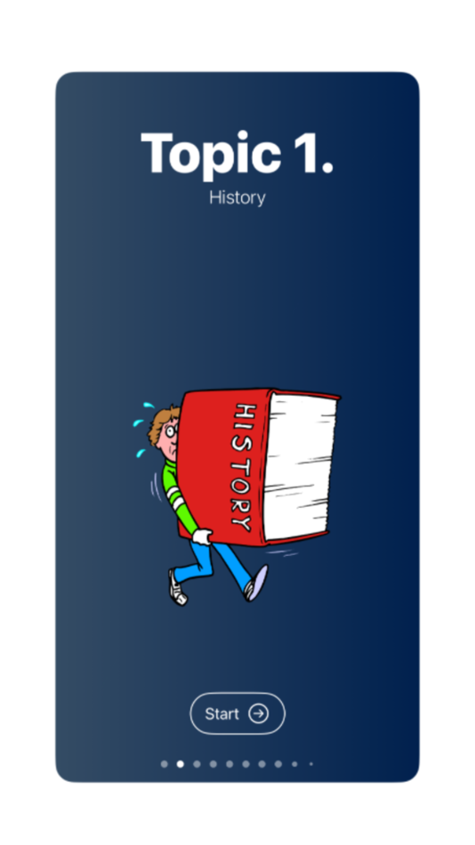 #7. KnowledgeKwik (iOS) 由: Tafadzwa Alexander Razaro