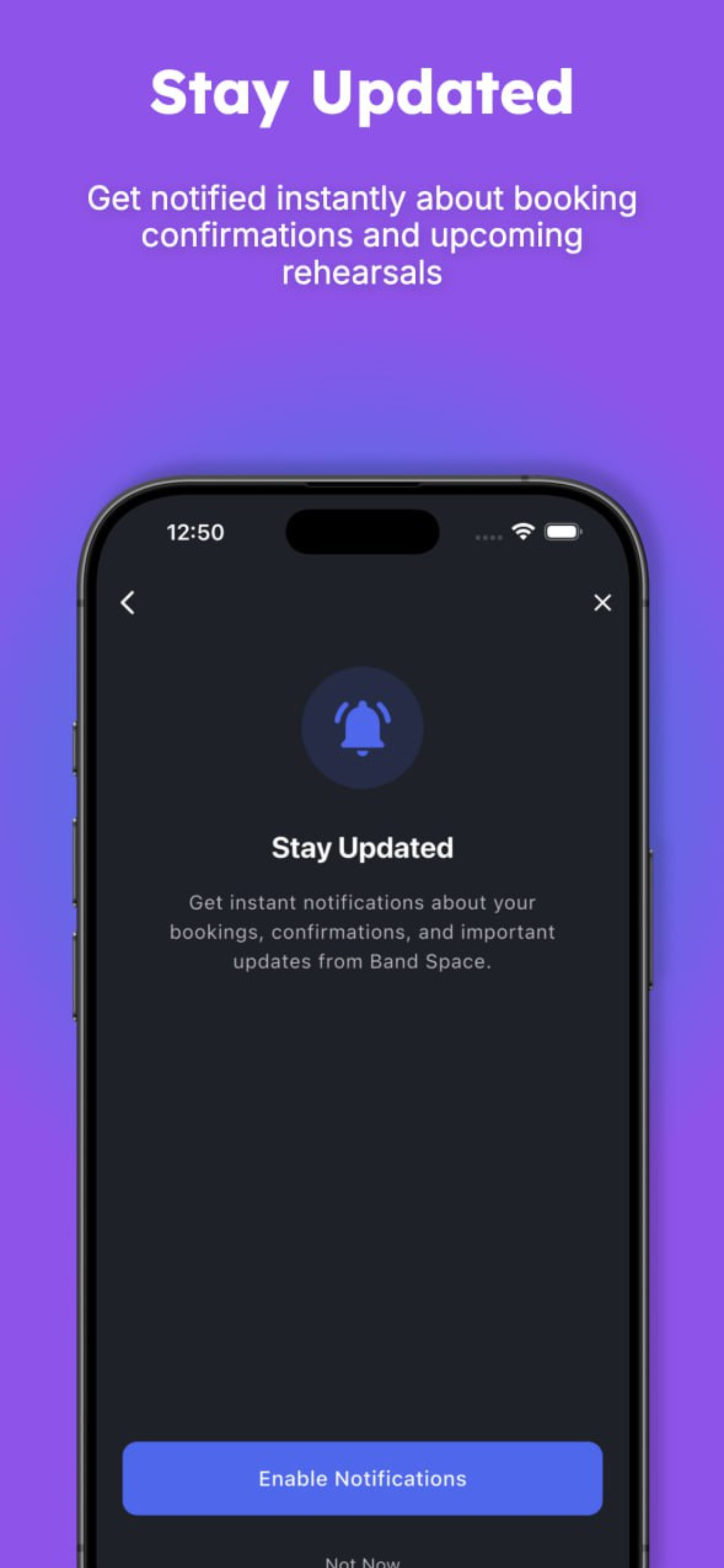 Band Space App