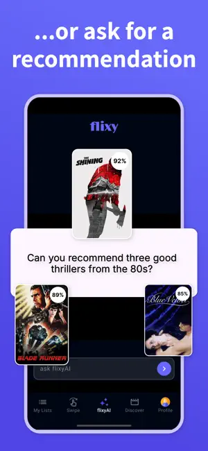 Movie Diary & Picker: flixyAI screenshot 3