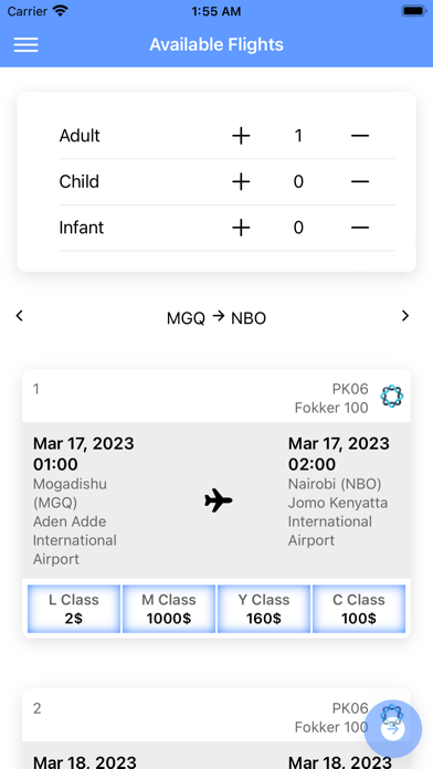 Salaam Air Express Screenshot