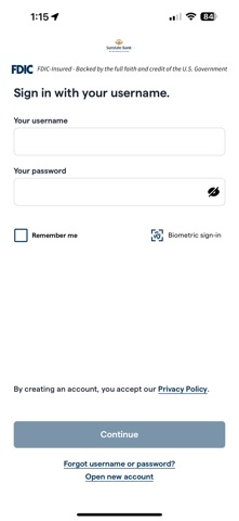 Sunstate Bank Screenshot 3 of 5