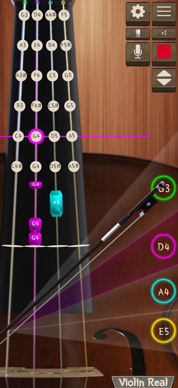 Screenshot #1 pour Violin Real