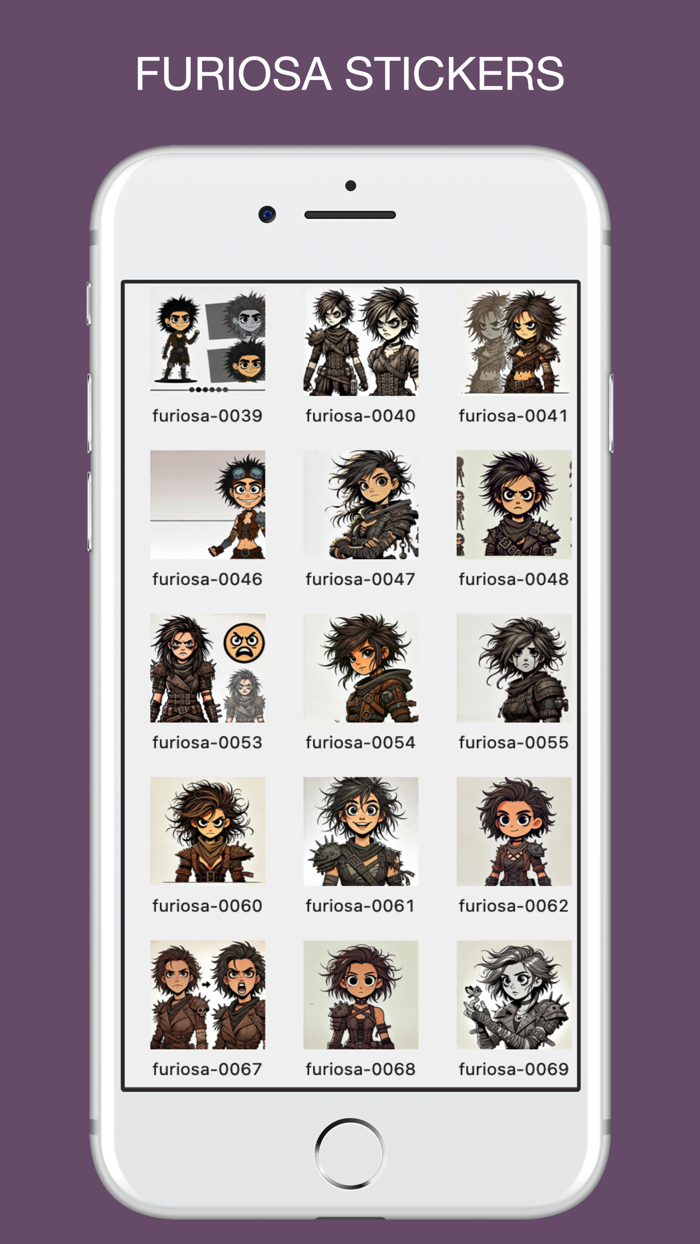 Furiosa Emotes Stickers