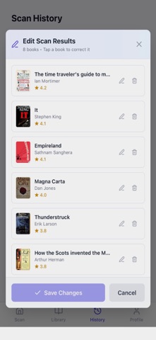 Shelf Scan: Book Spine Scanner Screenshot 3 of 7