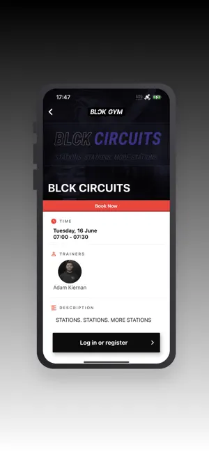 BLCK GYM screenshot 3