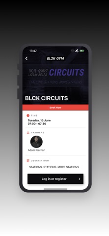 BLCK GYM screenshot