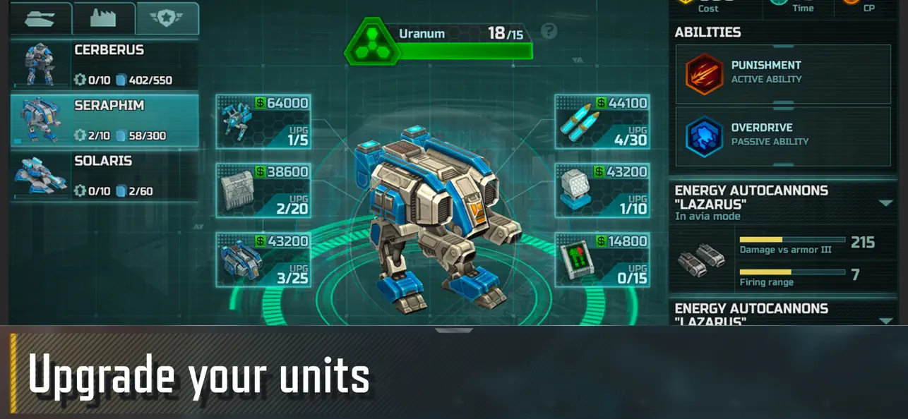 #3. Art Of War 3:RTS Strategy Game (iOS) Por: GEAR GAMES GLOBAL FZE