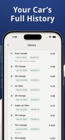 Odo: Car Maintenance Reminder Screenshot 6 of 8