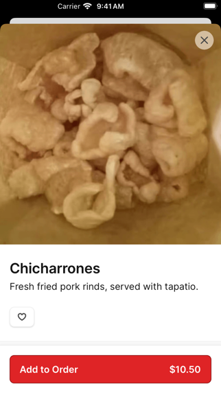 Gazpacho Restaurant Screenshot