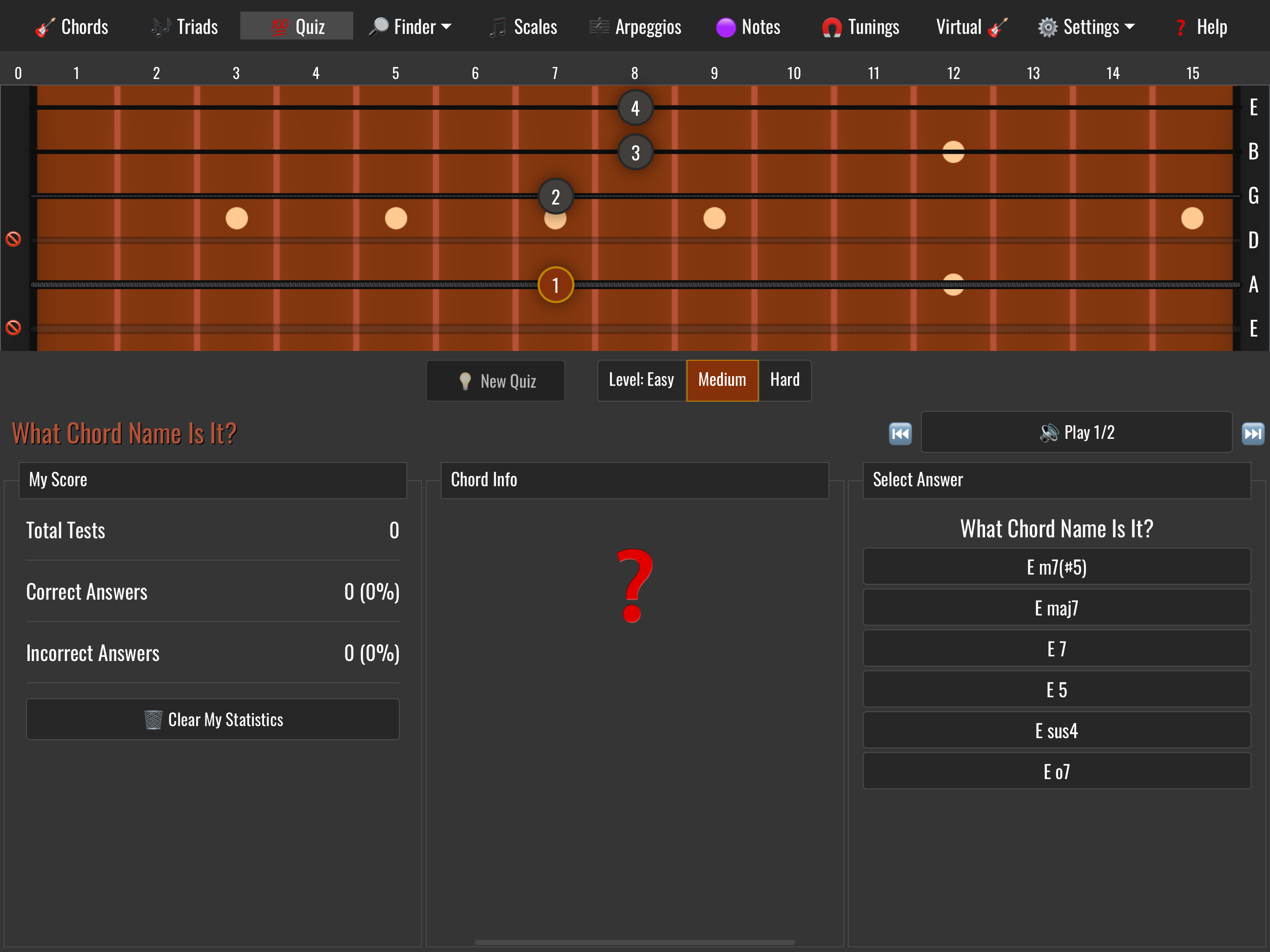 All Guitar Chords