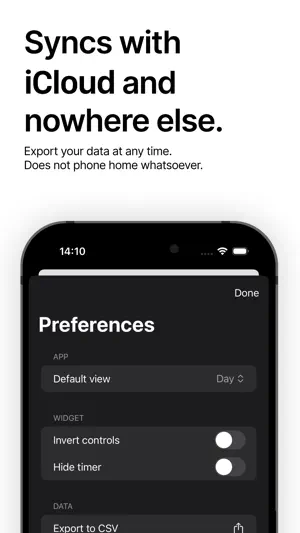 Swing — Mood tracking widget screenshot 4