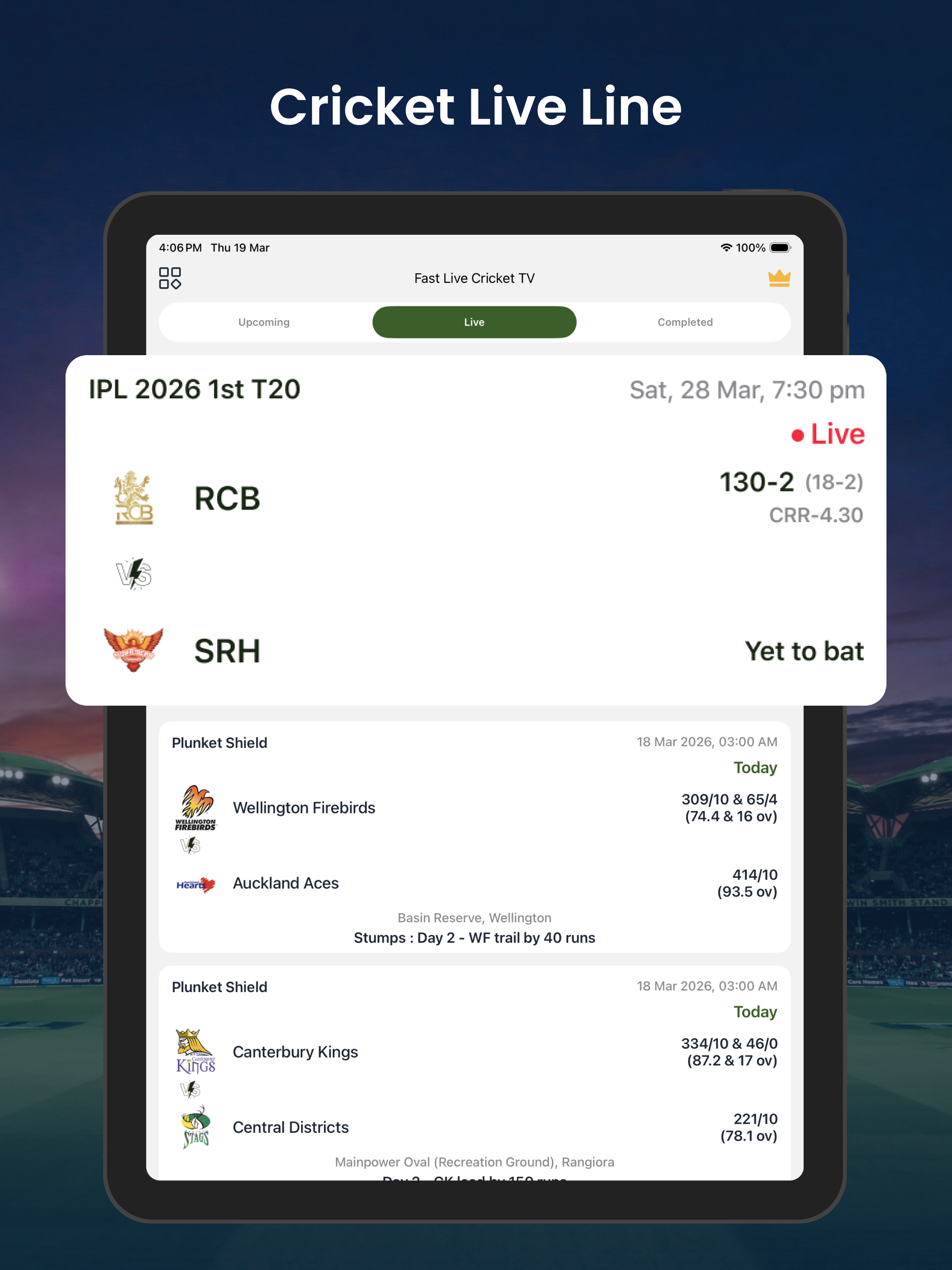 Live Cricket TV : HD Matches screenshot 10