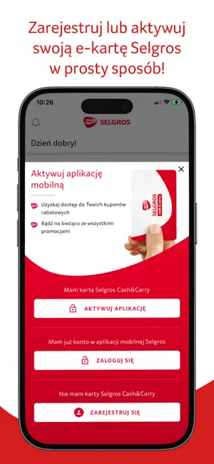 Selgros screenshot 1
