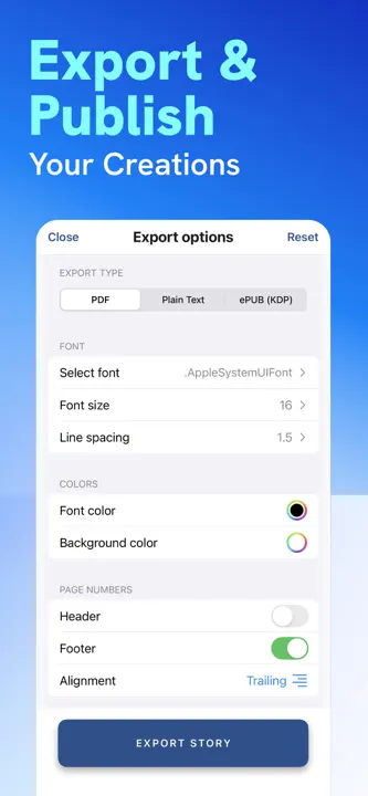 Author AI: Screenshot 6 von 6