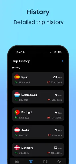 Schengen Calculator Visably screenshot 4