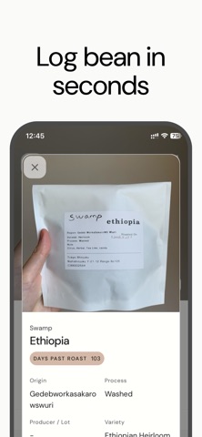 Sipio: Coffee Journal & Brews iPhone screenshot