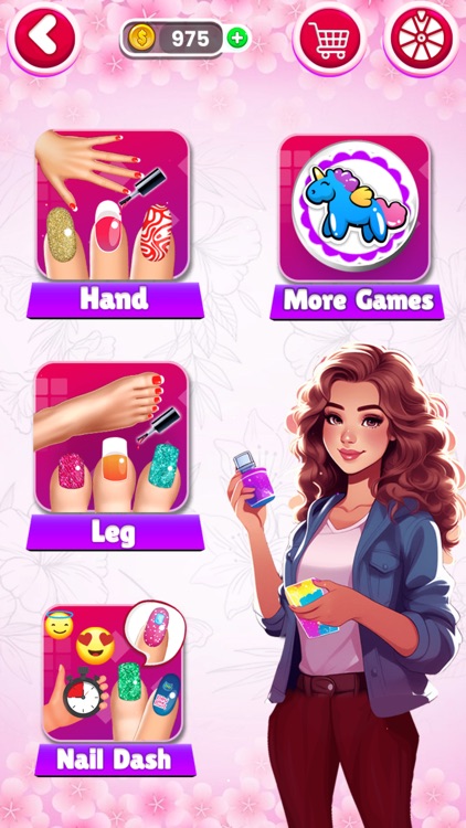 Nail Salon - nail polish games screenshot-5