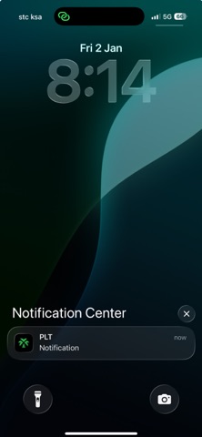 PLT - OTP screenshot