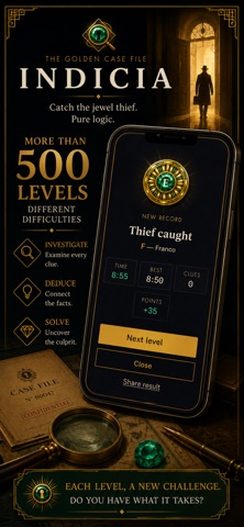 Indicia: Detective Sudoku iPhone screenshot
