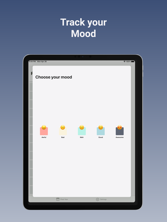 Screenshot #5 pour Suivi d’humeur annuel