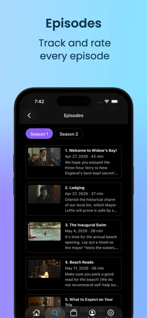 BingeBud - TV & Movie Tracking screenshot 3