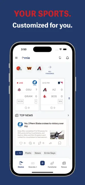 Ernie Sports screenshot 2