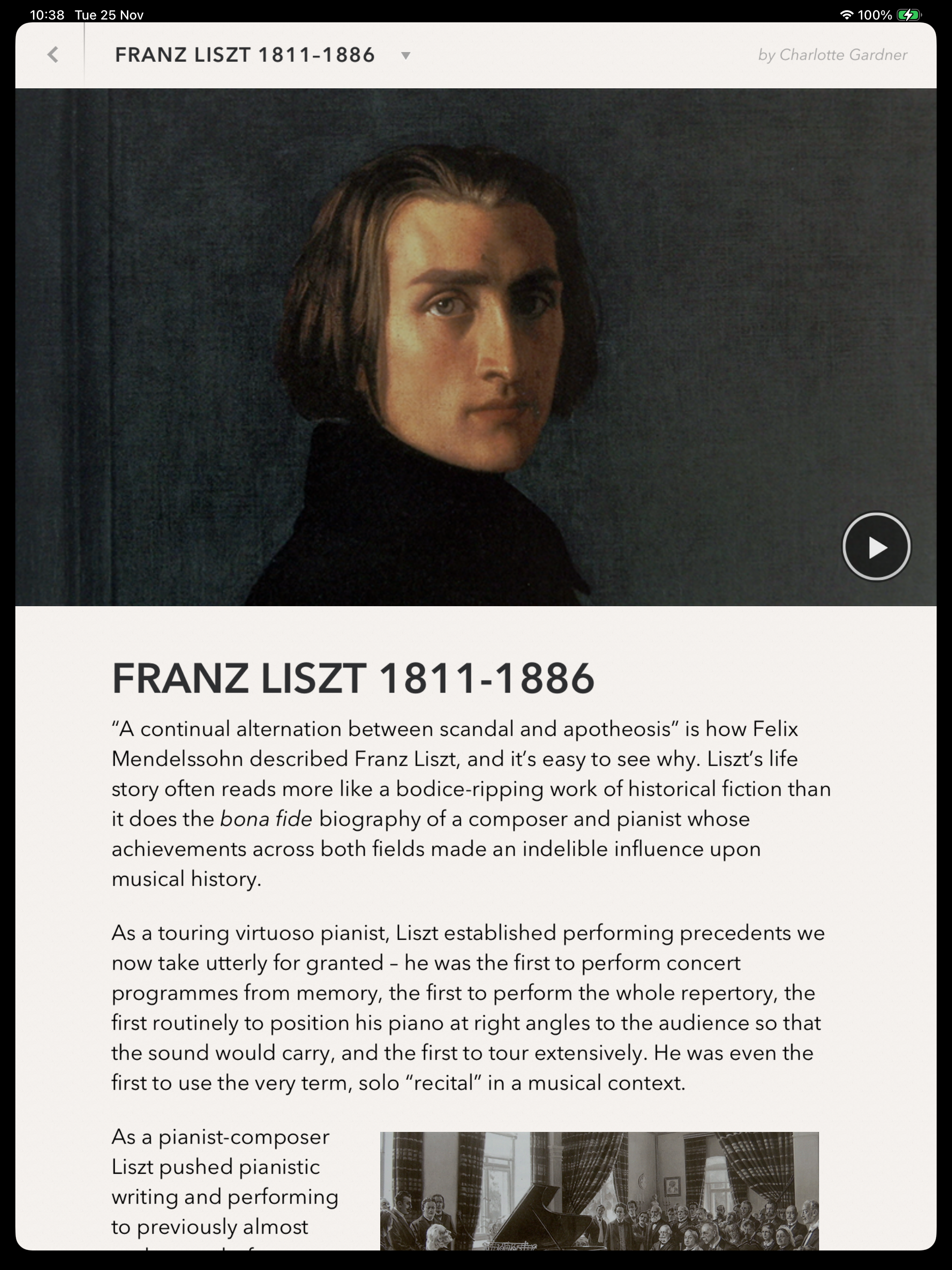 The Liszt Sonata screenshot 4