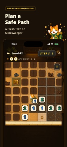 MineCat: Minesweeper Puzzles Screenshot 1 of 4