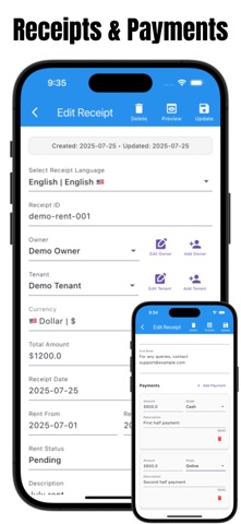 Rent Receipt Maker: House Rent Screenshot 3 of 6