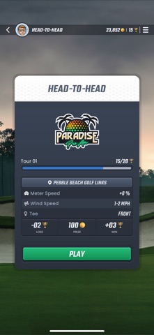 PGA TOUR Pro Golf iPhone screenshot