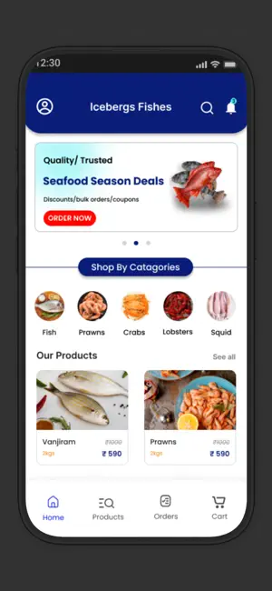 Icebergsfishes screenshot 3