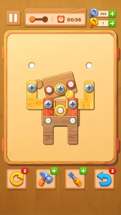 Screwzzle - Nutty Bolts Screenshot