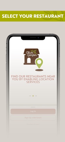 Olive Garden Canada iPhone screenshot 1